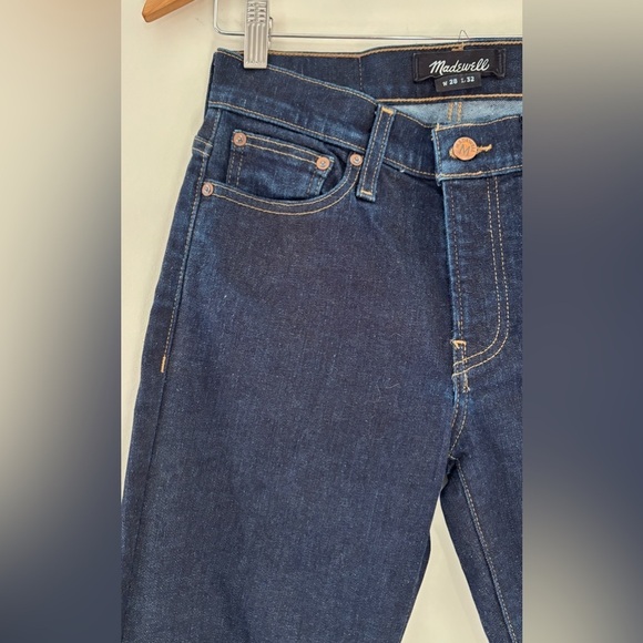 Madewell‎ Men's Size 28/32 Skinny Dark Wash Jeans Stretch Denim #J9499 - Picture 8 of 14